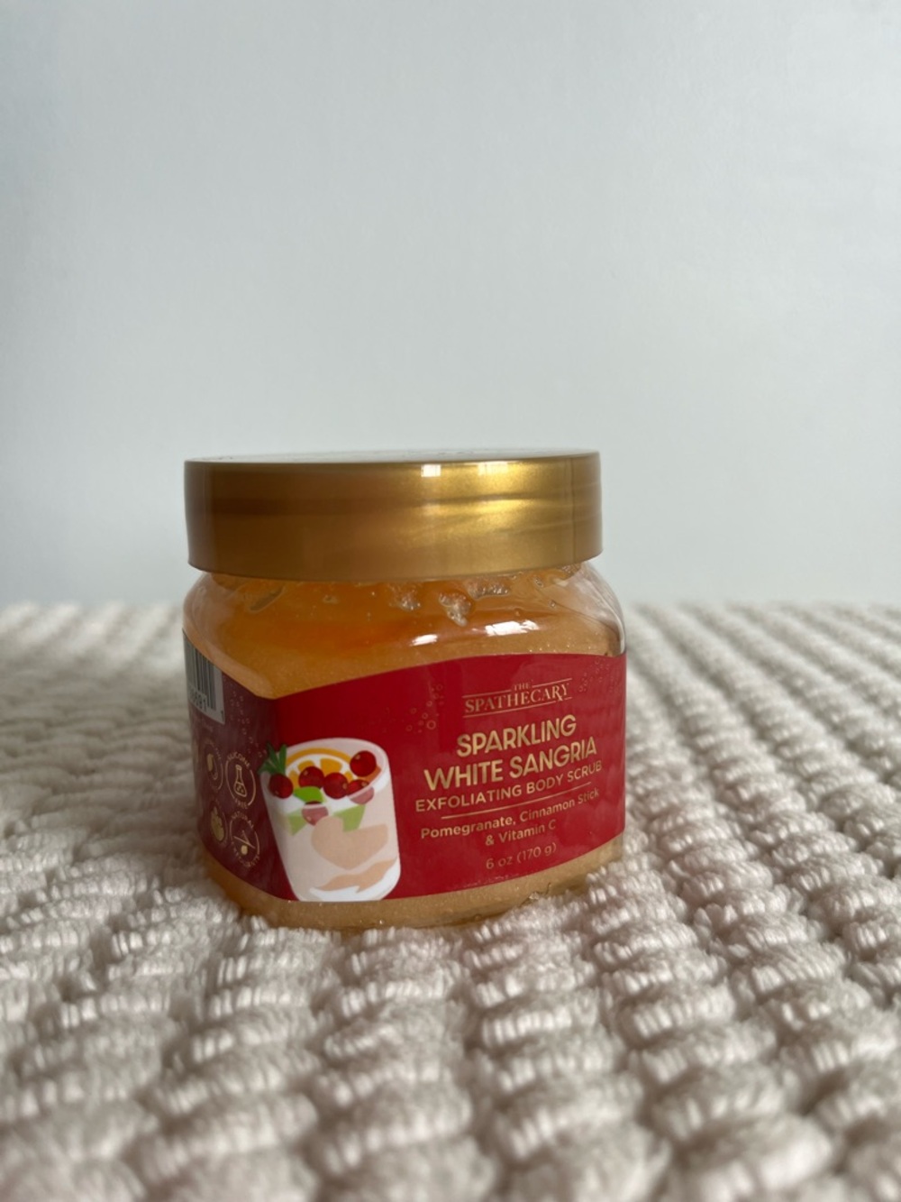 Sparkling White Sangria body scrub